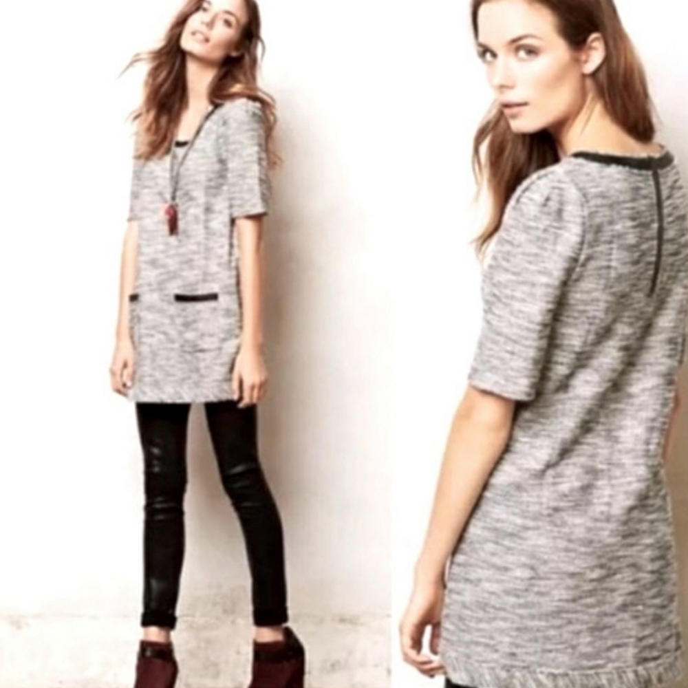 Postmark Anthropologie Beverly Pocket Front Tunic Dress
